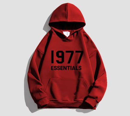 1977 Essentials Legacy Hoodie Red