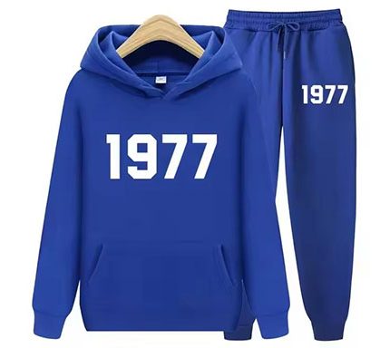 1977 Essentials Trendy Women’s Tracksuit Blue