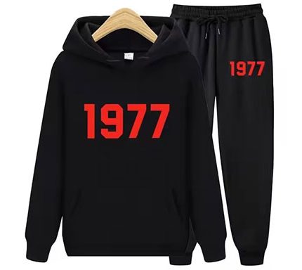 1977 Essentials Women’s Tracksuit Collection in Vibrant Styles Black
