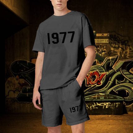 1977 Short Sets Dark Grey