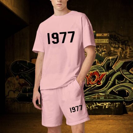 1977 Short Sets Pink