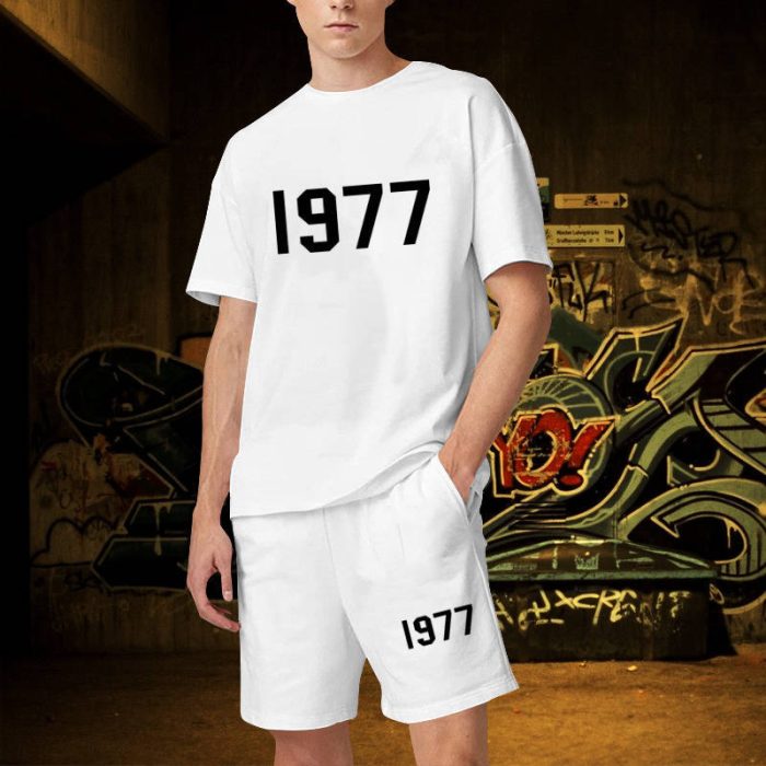 1977 Short Sets White