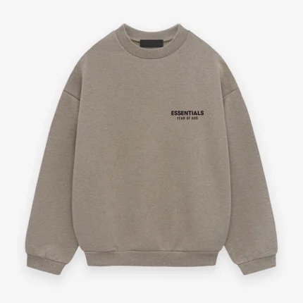 Essentials Fleece Crewneck Brown