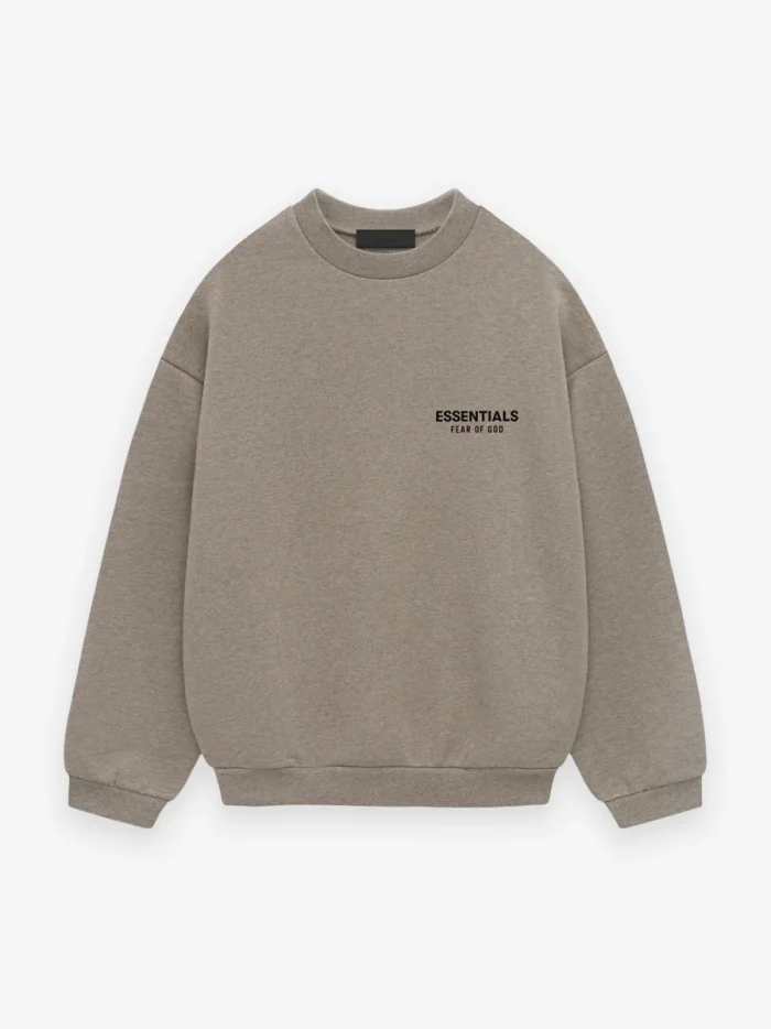 Essentials Fleece Crewneck Brown