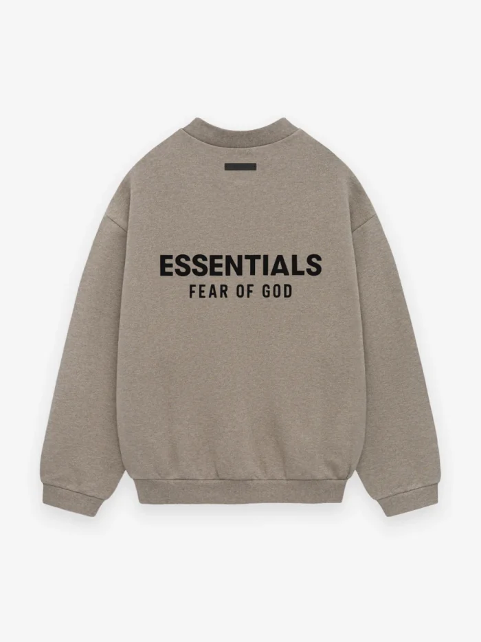 Essentials Fleece Crewneck Brown