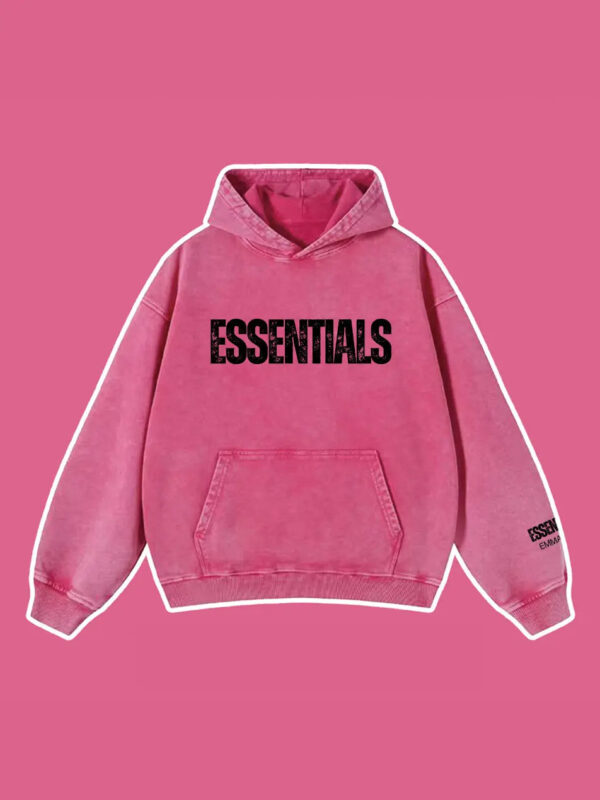 Pink Essentials Hoodie